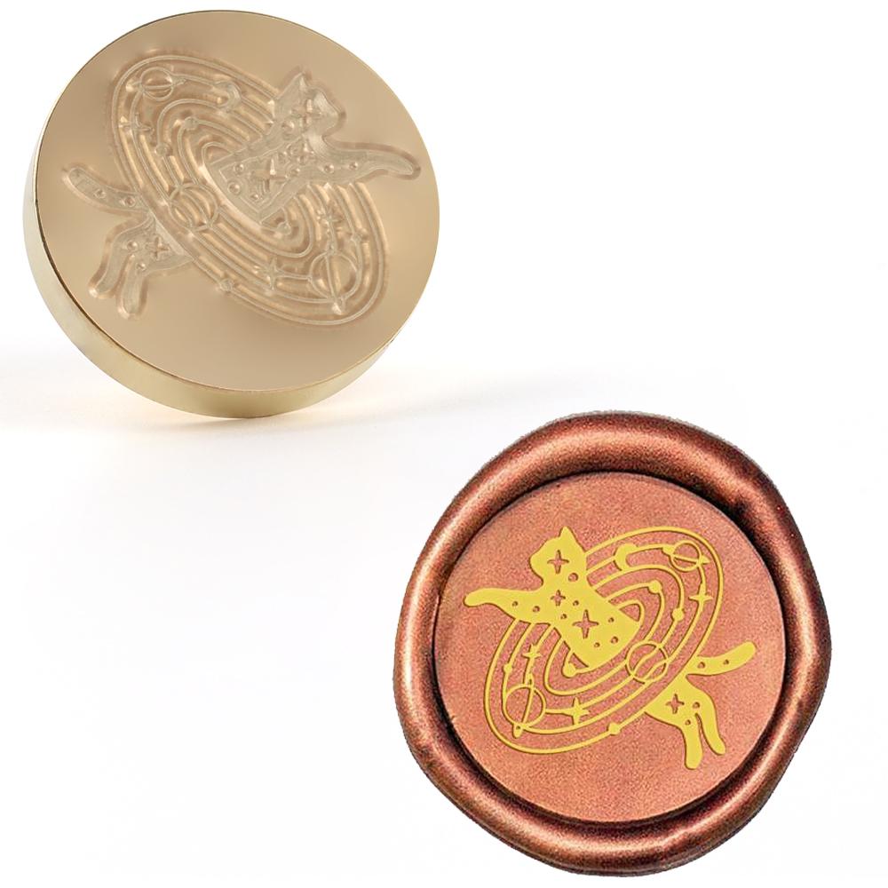 New Cats Series Wax Seal Stamps Wax Sealing Stamps 25mm Removable Brass Head For Decorating Envelopes Notebooks Greeting Cards