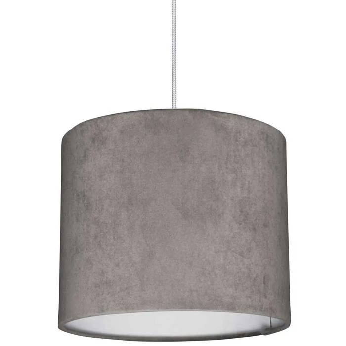 Lámpara colgante - KIDSDEPOT - Sweet - Gris - Ø 30cm - 100% poliéster - E27