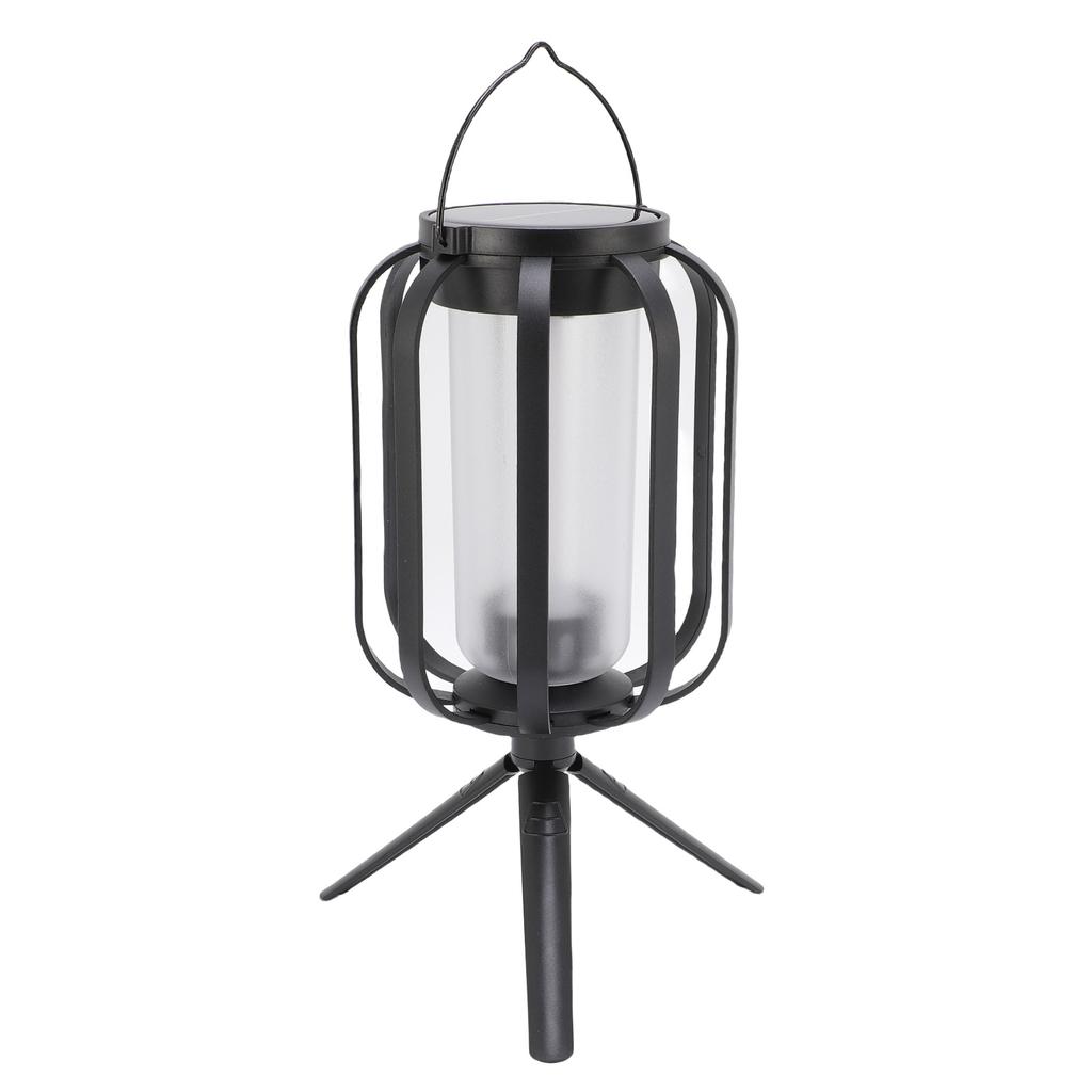 Solar Lantern Rain Proof Hanging Solar Powered Lamp with Tripod for Yard Deck Backyard Garden
