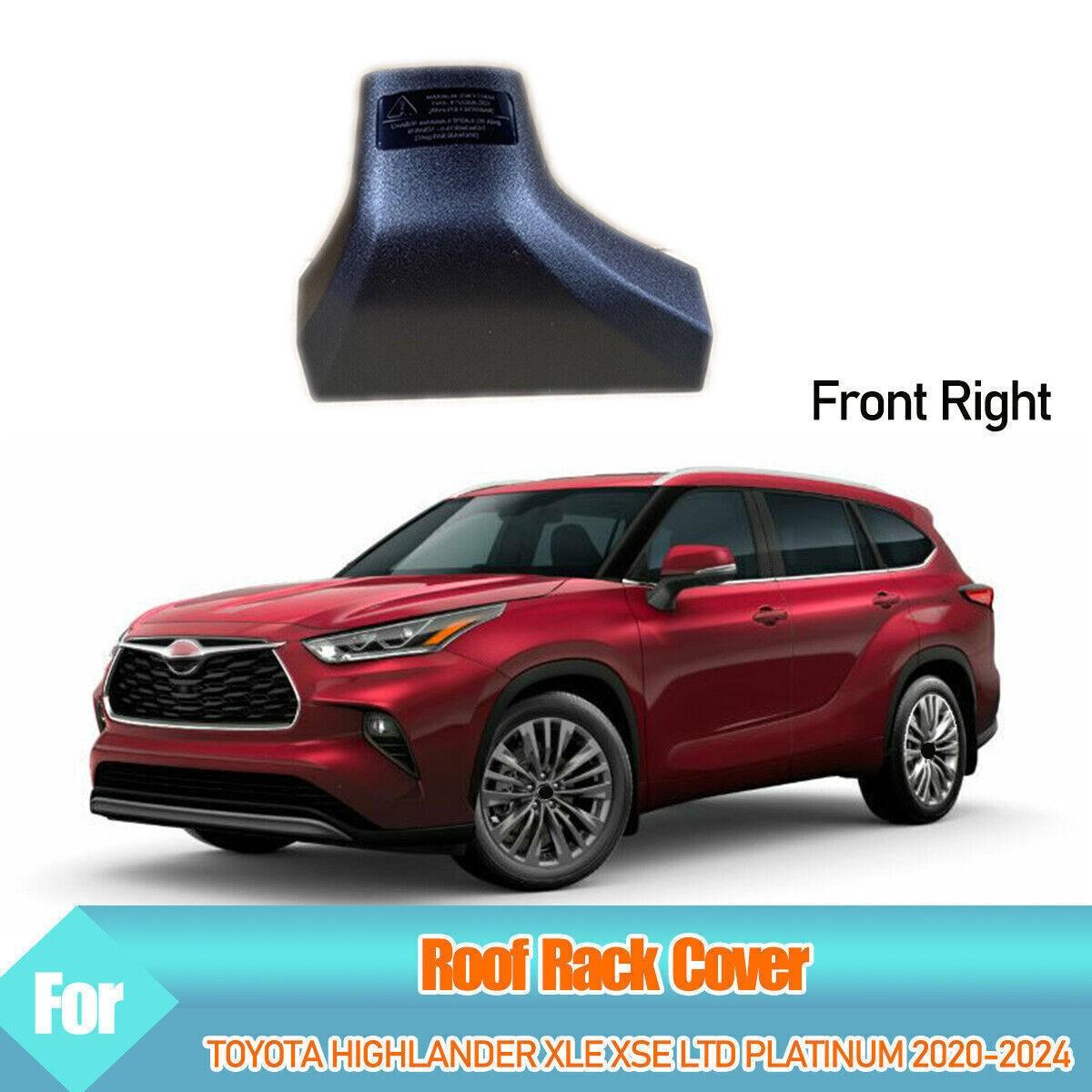 Roof Rack Cover Front Right For Toyota Highlander Xle Xse Ltd Platinum -2024