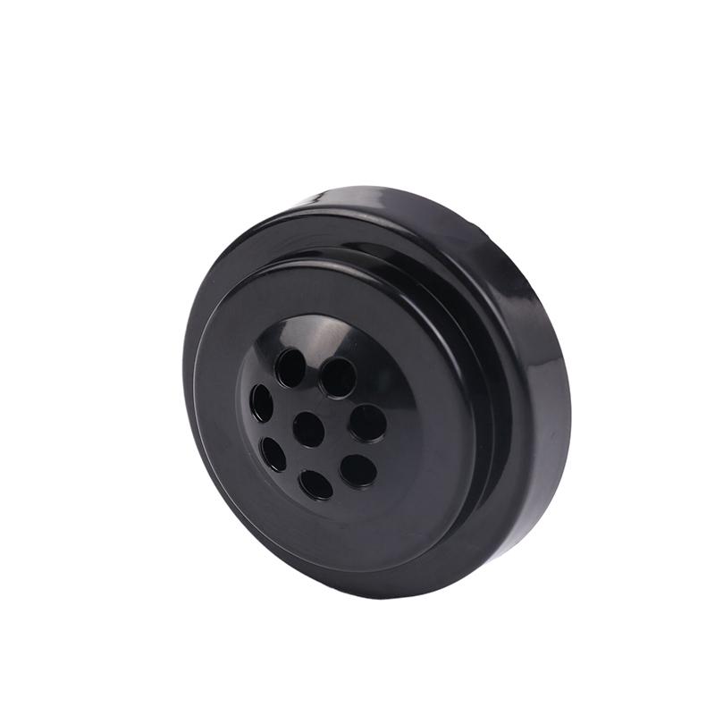 8 Löcher Mini Flaggenmastfuß Flaggenständer Hand Schwenk Flaggenständer Tragbarer Tischflaggenständer Schwarzer Kunststoff Für Büro Heimdeko