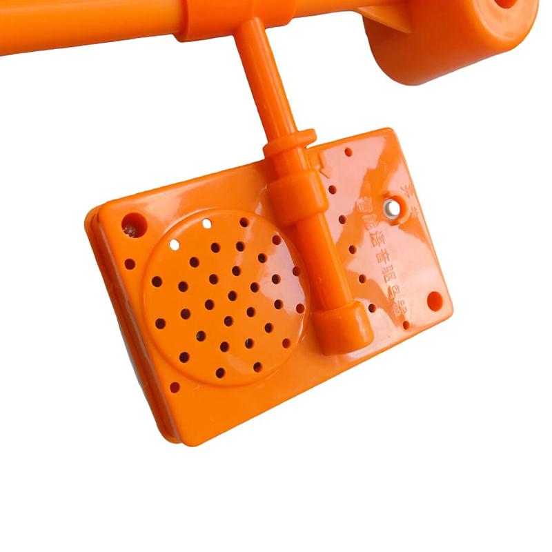 Vinddrevet ufarlig 360 graders rotasjon reflekterende anti-fugl Visuell fugleskremmer Hold duer og spett unna Fugleavvisende