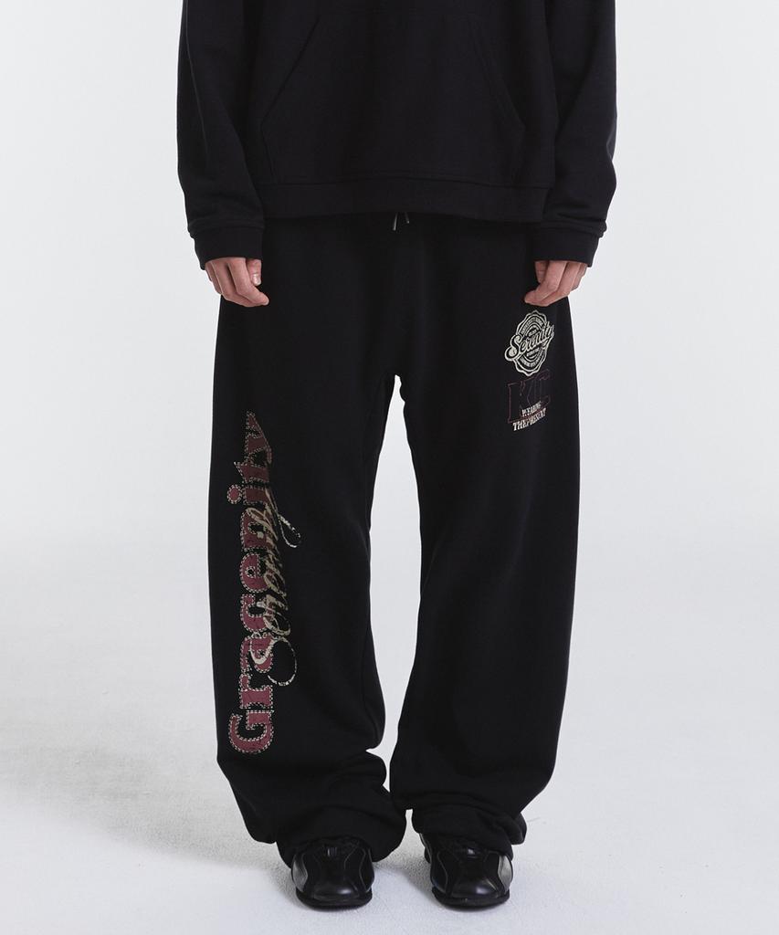 Gicheol Cordane Riot Sweat Pants (Black)