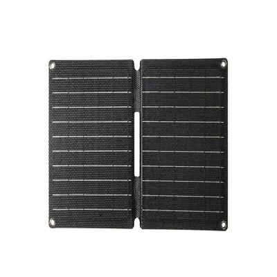 10W 5V ETFE Mono Solar Charger 23% High Efficiency with Intelligent Folding Type C & USB Port for Outdoor Use