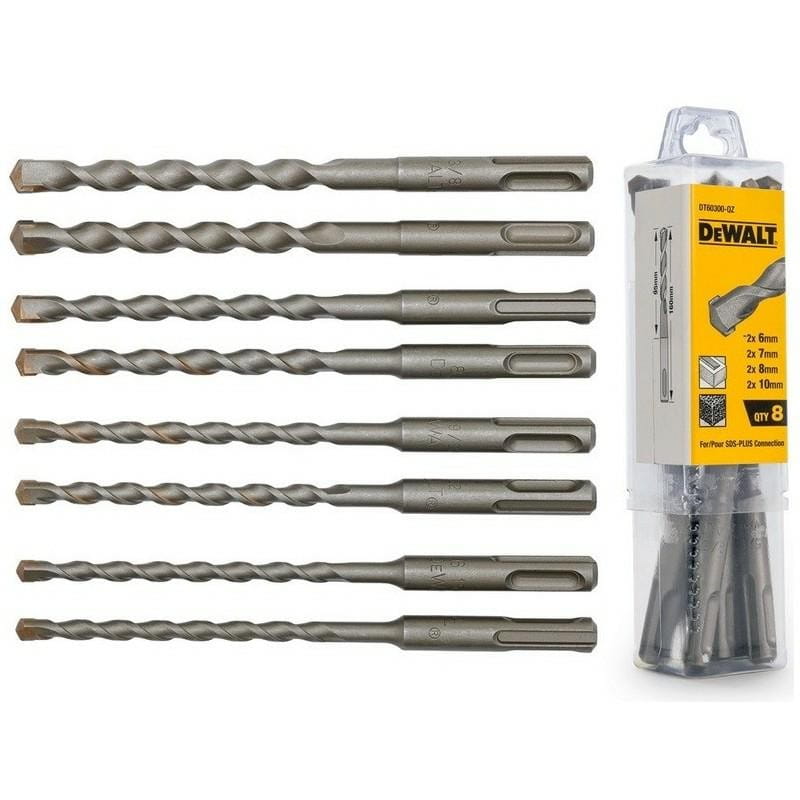 Dewalt. Sds Drill Set 8 Pcs.