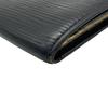 Used LOUIS VUITTONKey Holder  Black Leather Unisex