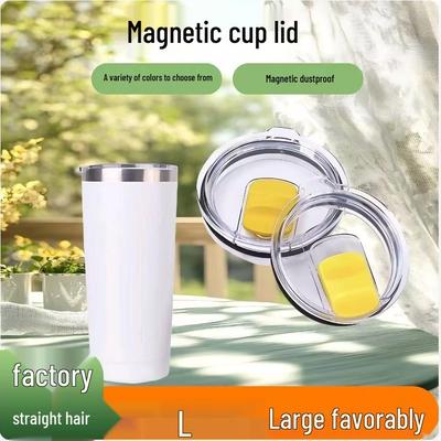 Isolierbecher aus Edelstahl mit magnetischem Deckel (16oz, 10oz, 30oz) - Eisbrecher.