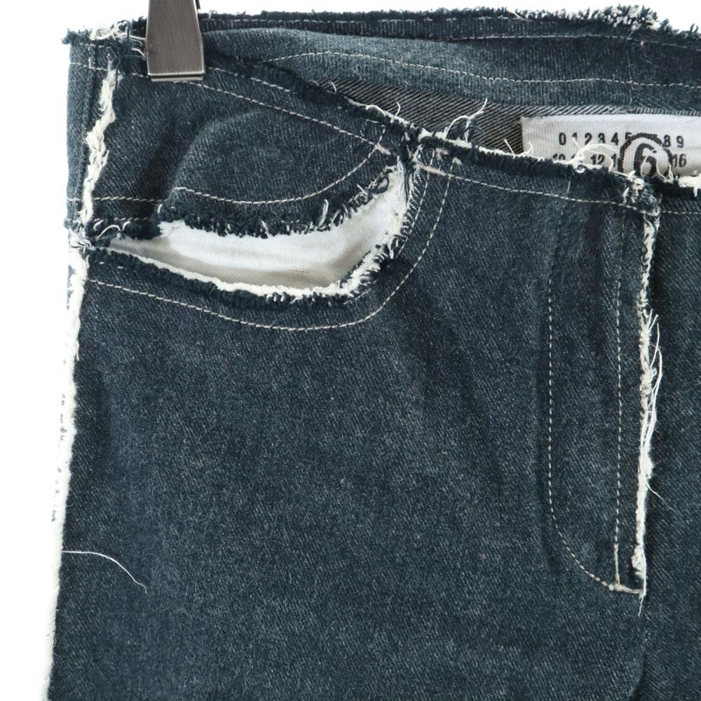 MARTIN MARGIELA Straight denim pants 36 black Women Used