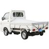BONFORM Waterproof Cargo Bed Sheet for Light 177 X 210 Includes 12 Rubber Bands and 2 Round Cords for Fixing To Angle Trucks, Silver, Cm, Posts,