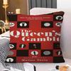 The Queen's Gambit Pillowcases Home Bedding Decorative Pillow Cover Wedding Super Soft Pillow Case