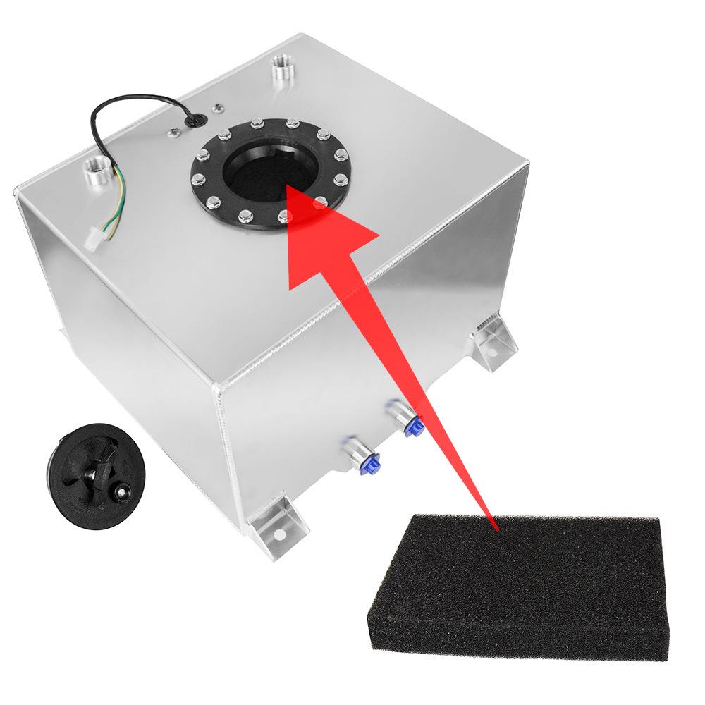 30L Aluminum Fuel Tank with Sensor for Modified Cars
