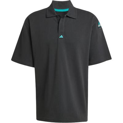 Logo Kısa Kollu Polo Tişört Erkek üstler Siyah JC8231