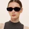 Trendy Narrow Square Frame Y2K Sun Glasses Candy Color UV400 Protection Rectangle Sunglasses Driving Glasses for Women Men