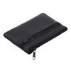 Men Card Coin Key Soft Holder Zip Leather Wallet Pouch Bag Purse Gift Fashion Black Mini Coin Holders Pu Leather Small Purse