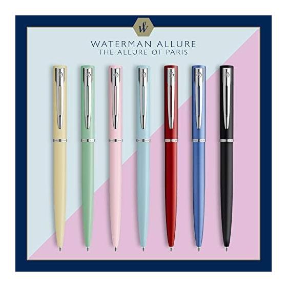 WATERMAN Allure Ballpoint Pen, Pastel Blue CT, 2122704