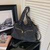 Vintage Denim Tote Bag Women Shoulder Bag Handbag