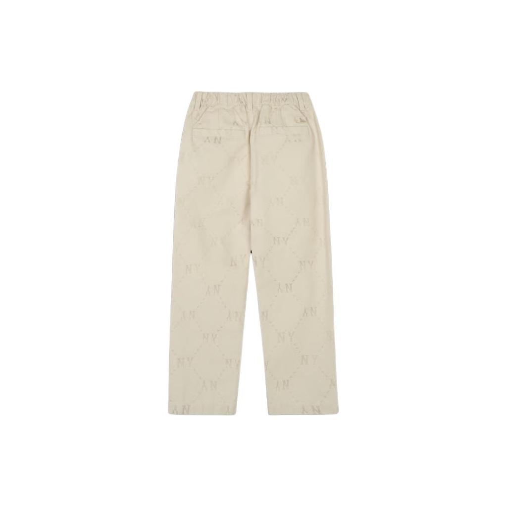 New MLB Casual Pants Teenagers Cream 7AWPMD141-50CRS