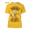 2024 Casual Fruit Design Fun Banana 3D Printed T-shirt New Fashion Unisex Hip Hop Street Short Sleeve Top T-shirt New Kids Shirt
