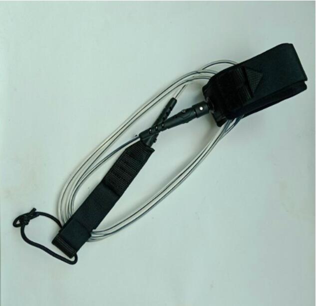 6ft 5.5mm Surfboard Leash TPU Paddle Board Surf Leash Foot Rope Safe Strap