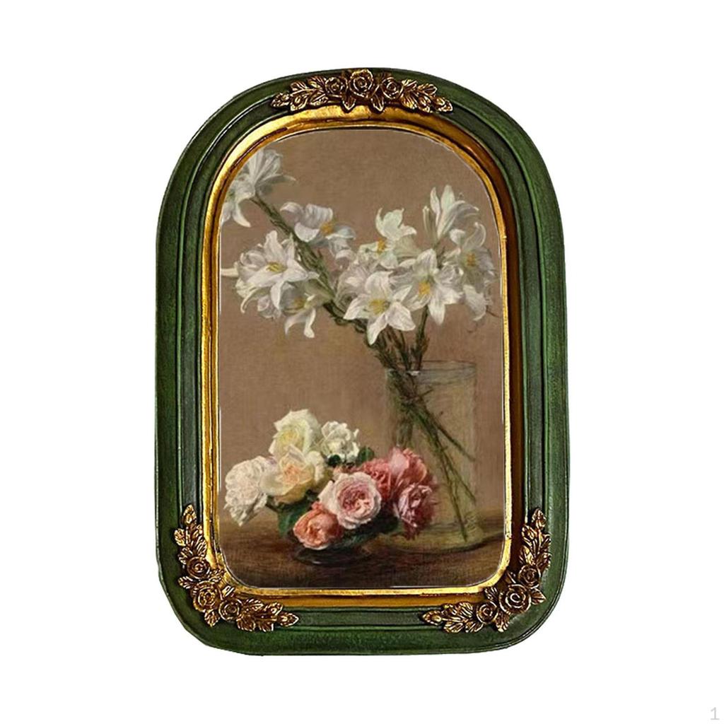 Elegant Polyresin Photo Frame Set for Wall And Table Display