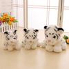Simulierte Tigerpuppe Plüschtier Tiger Stoffpuppe Geburtstagsgeschenk für Jungen Kreative kleine Tigerpuppe Kissen