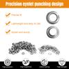 Semi Automatic 8mm Tarpaulin Eyelet Press Buckle Making Grommet Machine Punching Machine Fabric Leather Banners DIY Puncher