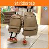 Nylon Girls Fashion Letter Backpack With Breathable Design For School Travel And