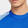 Nike Dri-Fit Academy Comfortable Fashion Versatile Soft Solid Color Short Sleeve T-Shirt Men Tops Blue IB8761-450