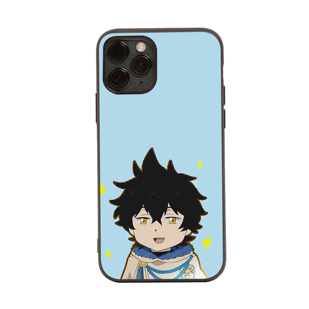 Case for OPPO Reno 8 6 5 Pro Find X3 A17 A3 A31 A38 A40 A53 A54 A55 A74 A76 A78 A77 A80 A94 A95 A96 Lite Black Sofe Cover WI79 Black Clover