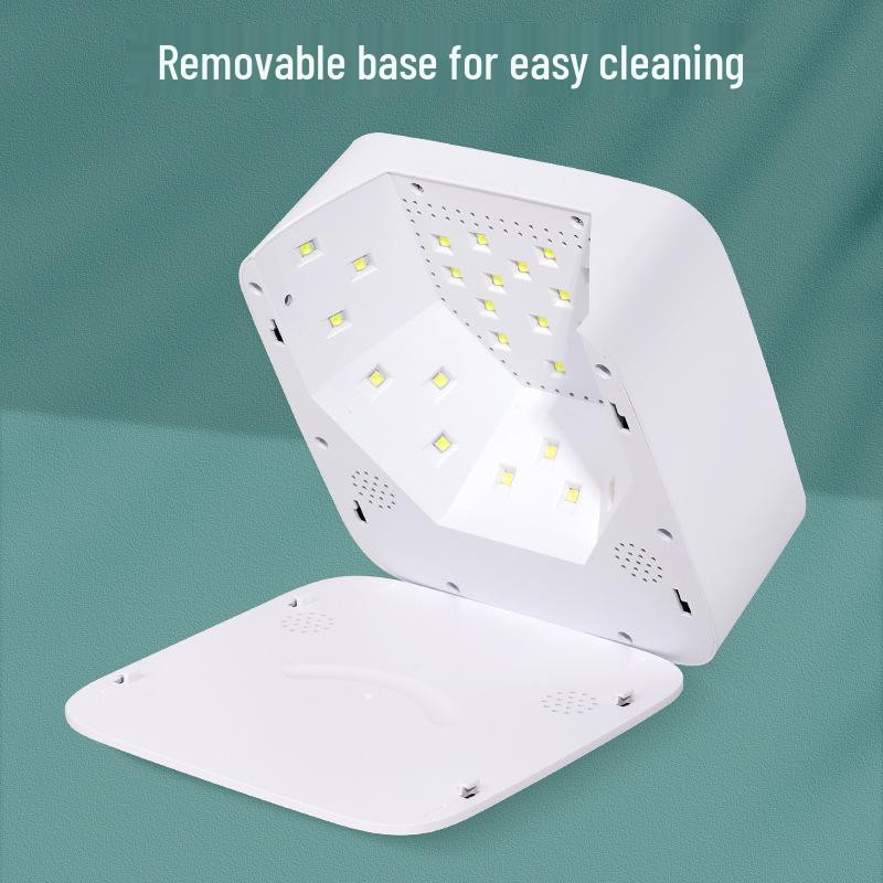 Cordless LED Nail Lamp: Fast-Drying, Rechargeable & Portable Nail Dryer for Nail Art Therapy