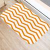 Fashion Orange Geometric Pattern Entrance Door Mat Bathroom Kitchen Anti-Slip Floor  Indoor Room Home Decor Non-Slip Rug