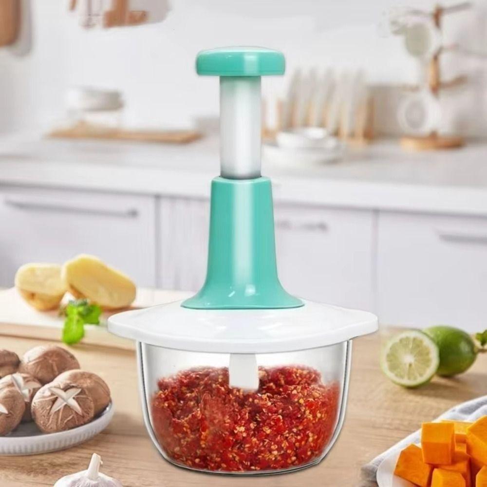 Removable Garlic Mincing Machine Manual Press Special Ingredients Mixer  for Home