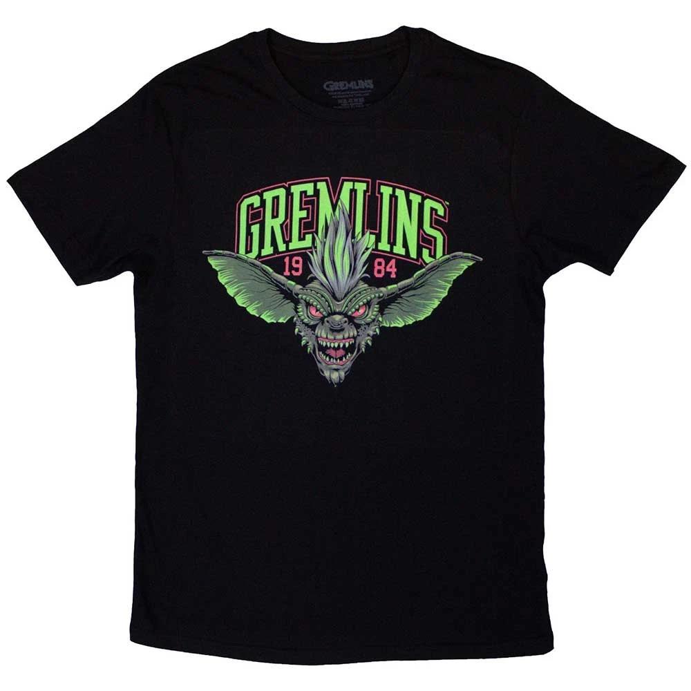 Gremlins Stripe 1984 Green Logo Licensed Tshirt Unisexs L