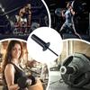 Black Fitness Weight Cable Stack Extender Pin Replacement Barbell Weigth Plate Loading Pin Strength Training Gym Equipment