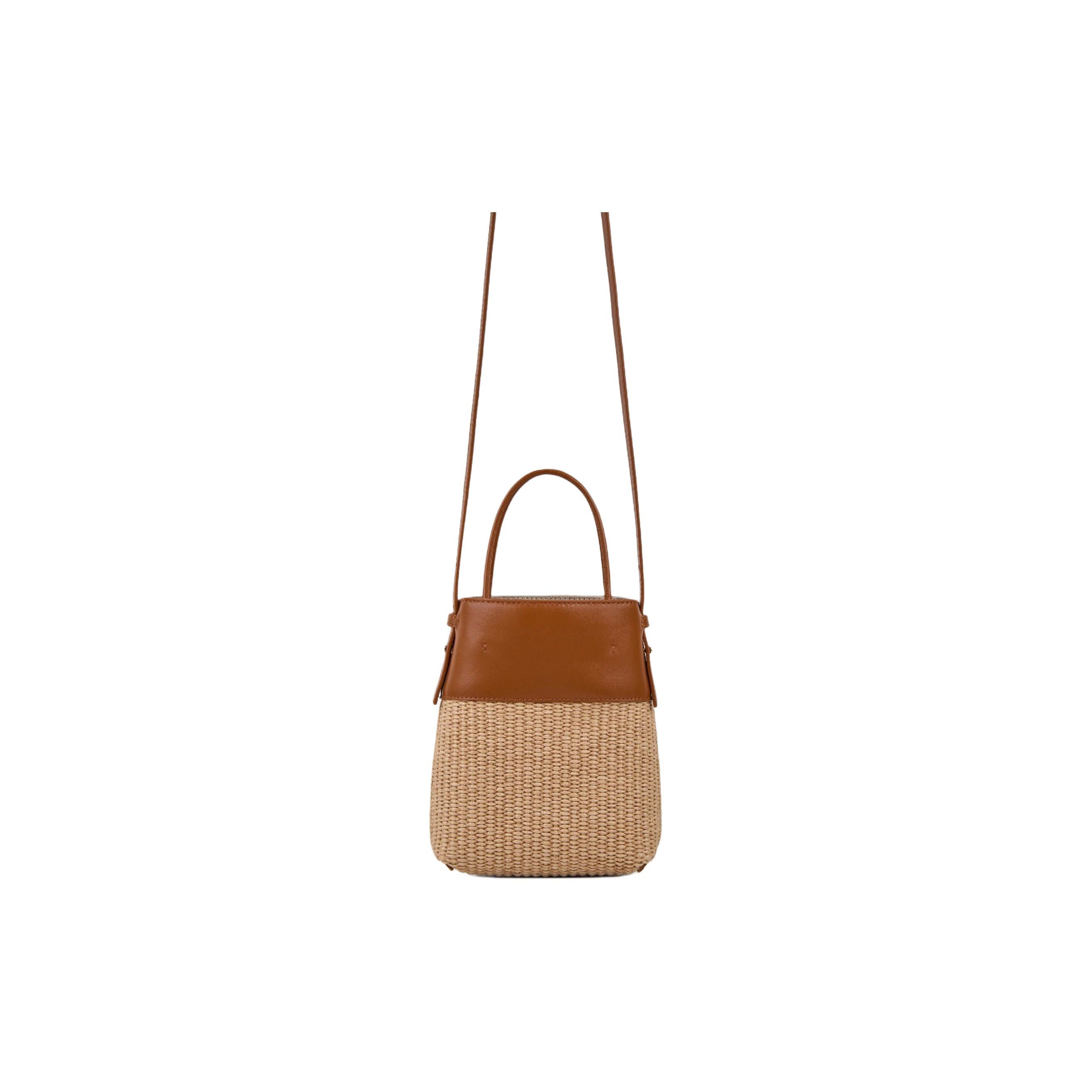

Chloe Sense Adjustable Strap Mini Tote Bag Women Tote Caramel CHC24-UP873N35-247 Basic Set (Bag+Dust Bag)