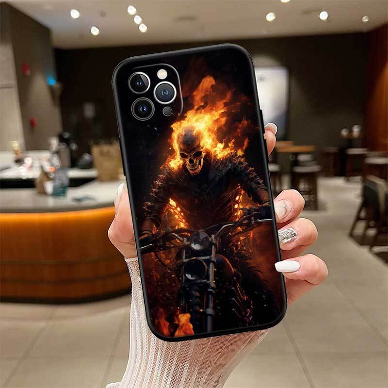 Ghost Rider Case for Samsung Note 20 10 S25 Plus Ultra Lite FE M20 M21 M30 M31 M51 A11 A26 A51 A52 A53 A56 A70 A71 A72 A73