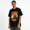 Enduro Racing Motocross Rider Sunset Graphic Casual Tee Pure cotton T-shirt