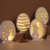 Easter Eggs and Rabbit Lantern Silicone Molds Table Decorative Ornament Mold for Crafting Ornament and Home Decors