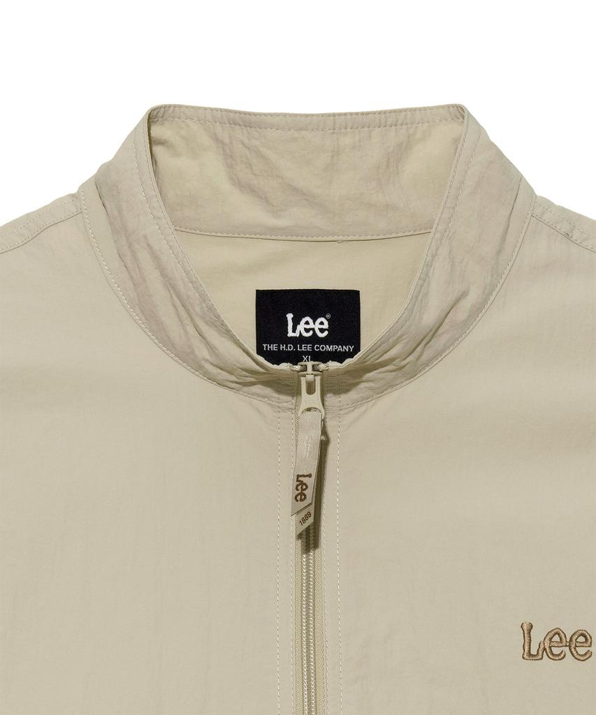 Lee Nylon Short Sleeve Anorak Light Beige