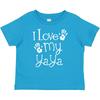 Inktastic I Love My Yaya Grandchild Baby T-Shirt Grandkids Cute Boys Girls Tees