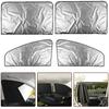 2Pcs Car Side For Window Sun Shade Magnet Privacy Curtain Opaque Car Sun Shade Summer Sun Protection Accessory