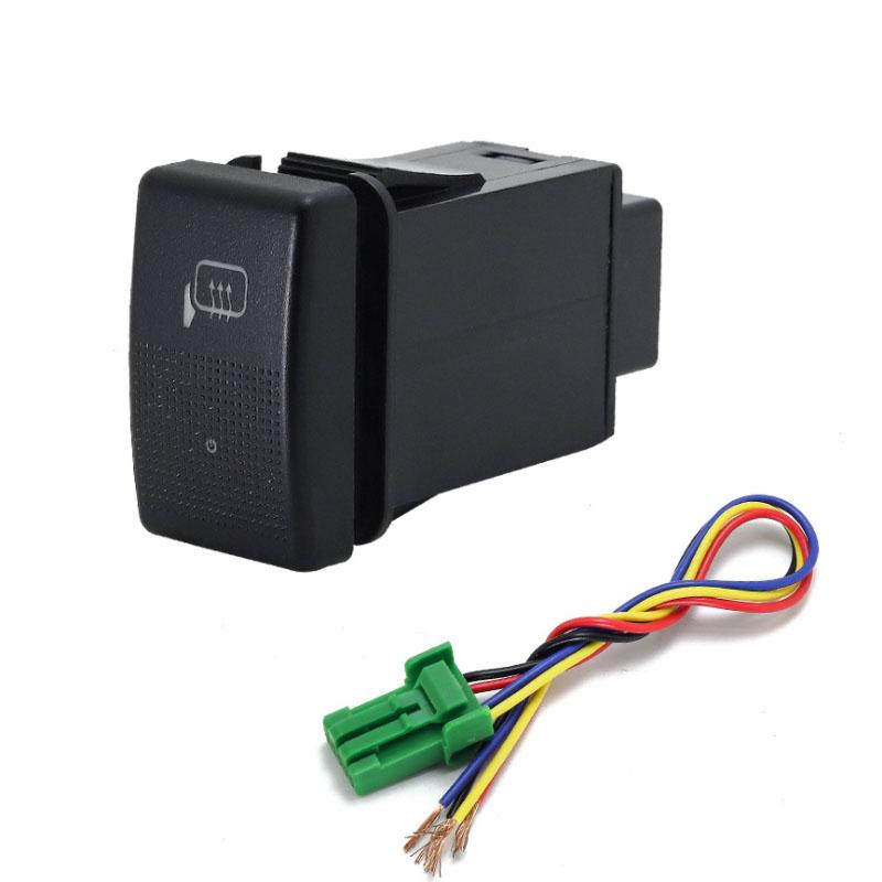 1PC music Radar Parking Sensor speaker Recorder Monitor Front Fog Light Spotlight Switch Button For Great Wall Haval