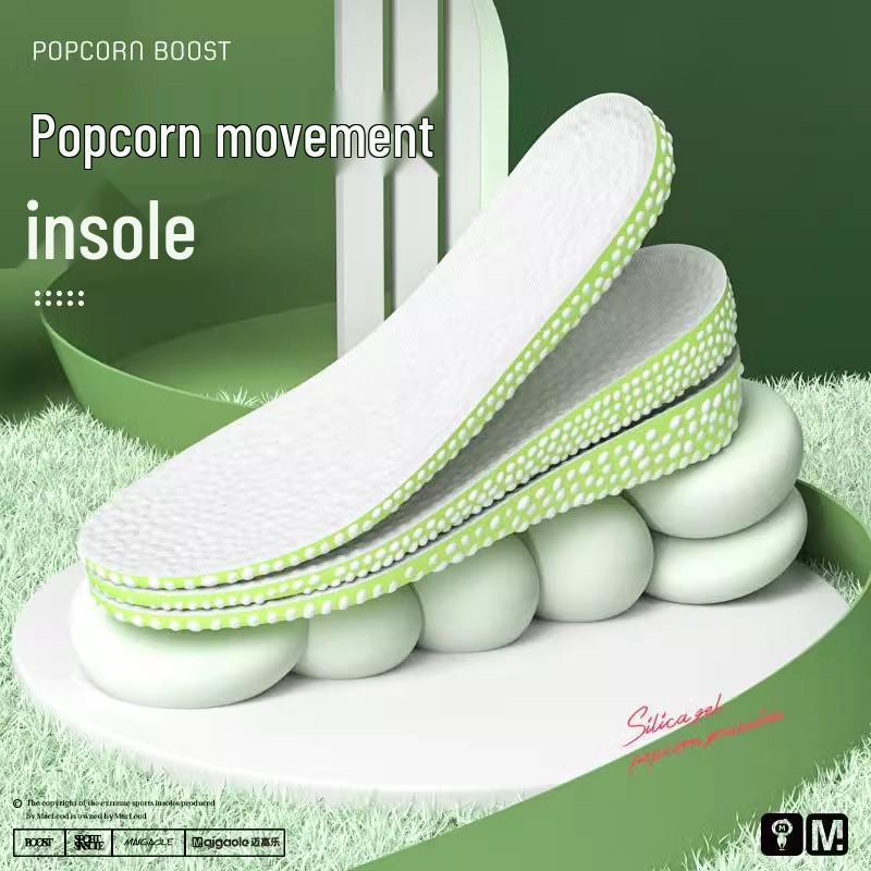 Boost Shock-Absorbing Height-Increasing Insoles: Sweat-Absorbing, Deodorizing, Long-Lasting Fragrance, Invisible for Men and Women.
