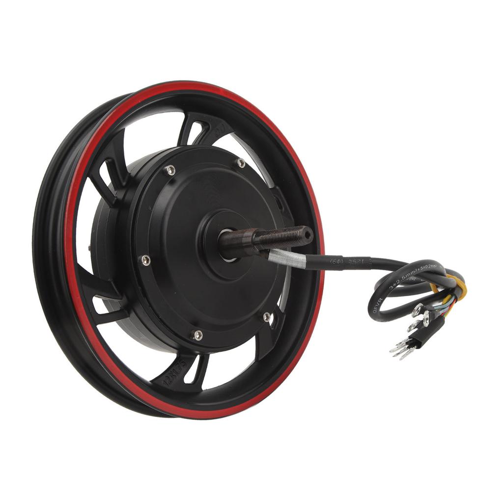12in High Speed Brushless Gear Hub Motor 48v 72v 500 To 1500W DC Disc Brake Motor for Electric Motorcycle Bike Scooter