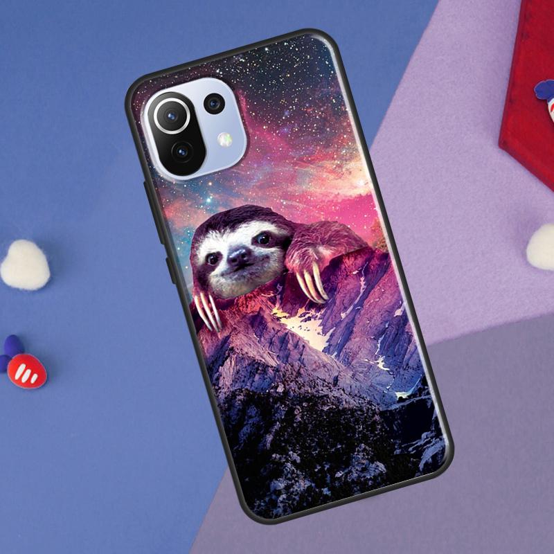 Baby Sloth Cover For Xiaomi 14 Ultra 13 11T 12T 13T 14T Pro POCO X7 X6 Pro X3 X5 F3 F5 M6 F6 Pro Case