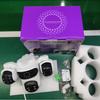 ICsee HD Night Vision Waterproof Wireless Multi-Lens CCTV Monitor with Three Screens
