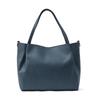 VITAFELICE Women's 2-Way Tote Bag with Nylon Bag (vtb-2024p) (Moss Blue)