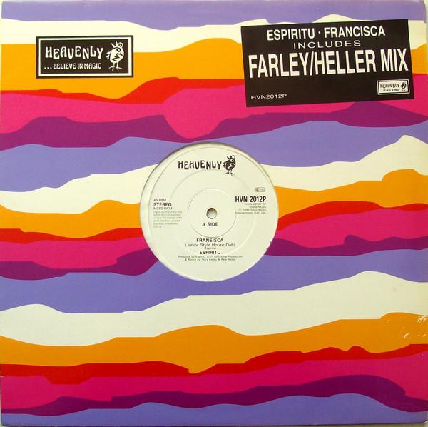 

12inch Record ESPIRITU - Francisca HVN2012P Heavenly 1992 UK Dance & Electronica Used