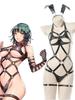 Hot Sexy Hollow Lingerie For Women Crotchless Anime Cosplay Bondage Uniform Erotic Maid Underwear Role Play Costumes Outfit Set