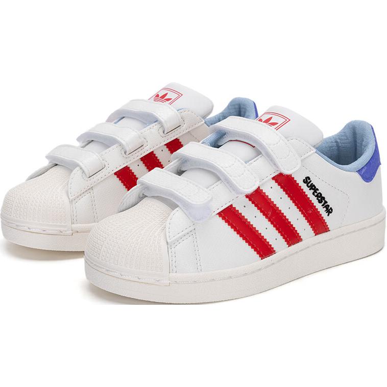 Adidas Superstar 2 Comfort Closure C Chinese New Year Kids Sneakers White Cloud-White Better-Scarlet JR8002